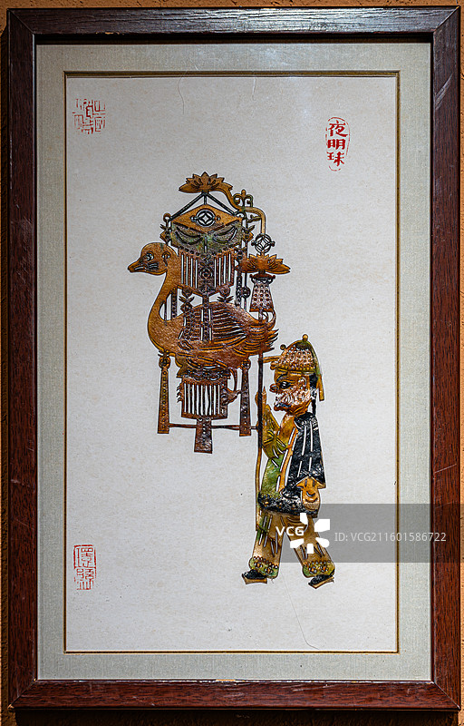 甘肃 庆阳 博物馆 皮影图片素材