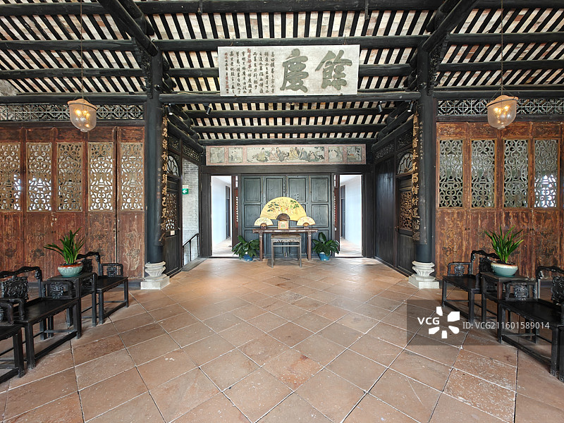 澳门世界文化遗产-历史街区-郑家大屋图片素材
