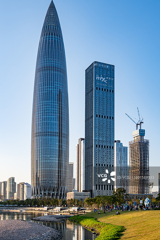 深圳人才公园摩天大厦图片素材