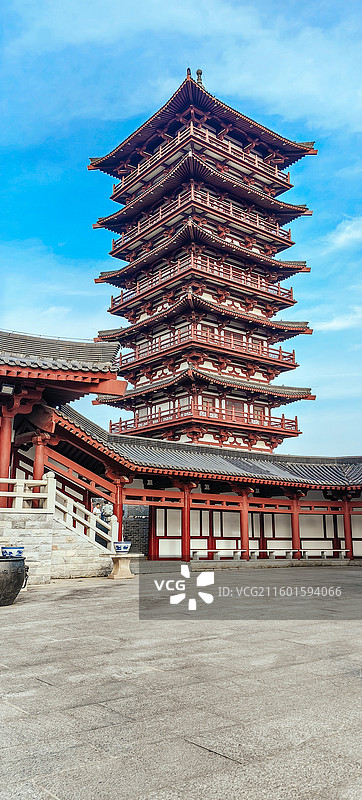 安徽合肥紫蓬山国家森林公园与西庐寺风光图片素材