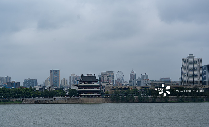 湖南长沙，橘子洲头，长沙橘子洲图片素材