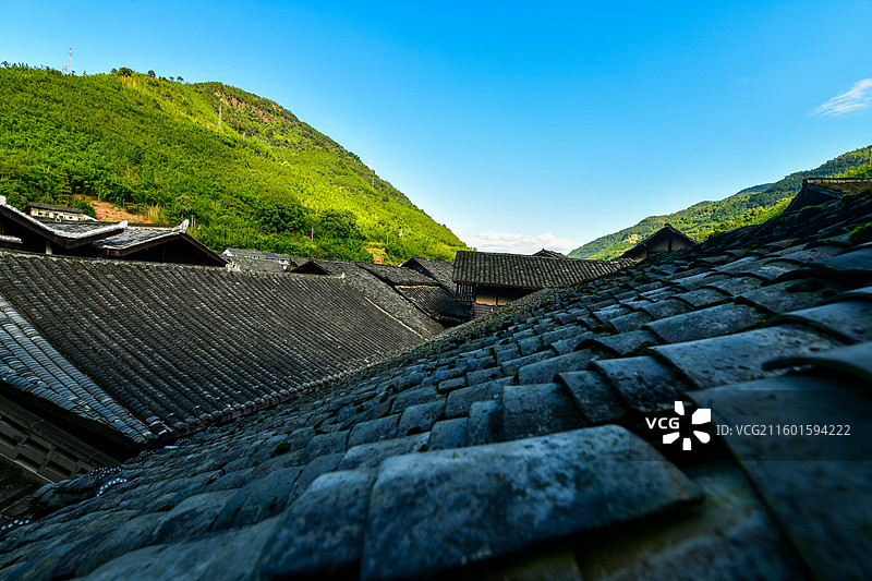 贵州省遵义赤水市丙安古镇风光图片素材