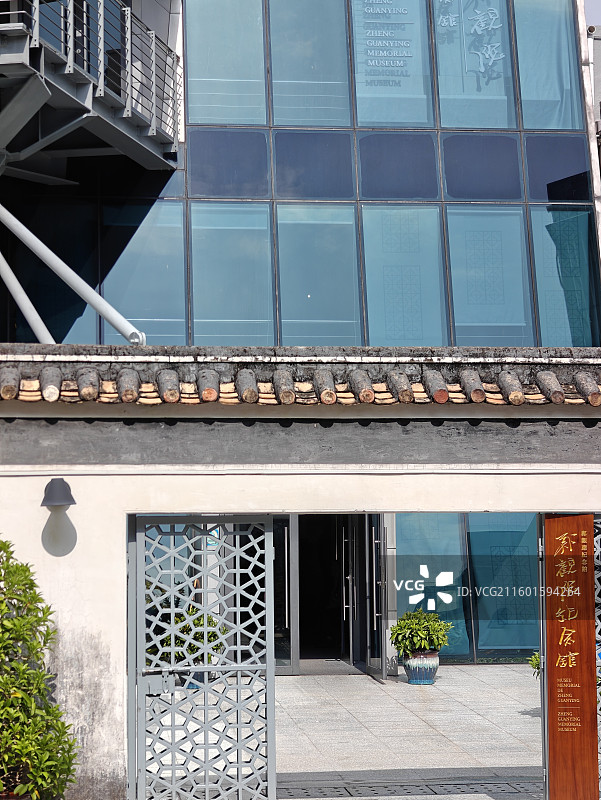 澳门世界文化遗产-历史街区-郑家大屋图片素材