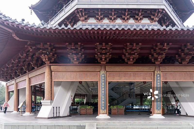 浙江杭州灵隐寺丁湖风光图片素材