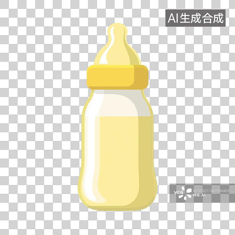 【AI数字艺术】奶瓶图片素材