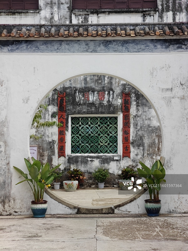 澳门世界文化遗产-历史街区-郑家大屋图片素材