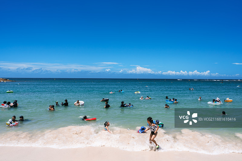 太平洋海边落日图片素材