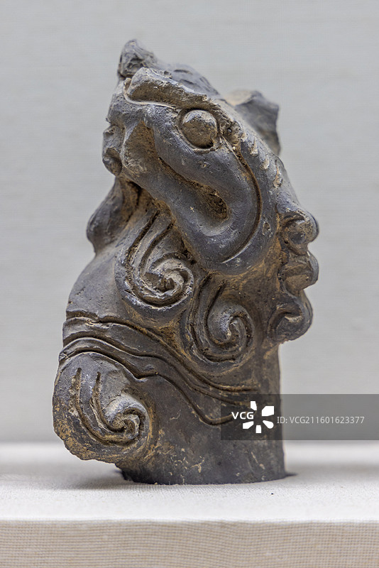 武当博物馆 明代 走兽 建筑装饰构件 武当山遇真宫出土图片素材