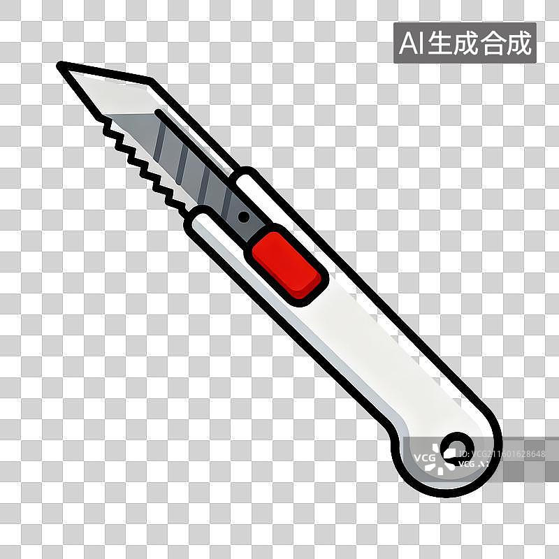 【AI数字艺术】美工刀背景图片素材