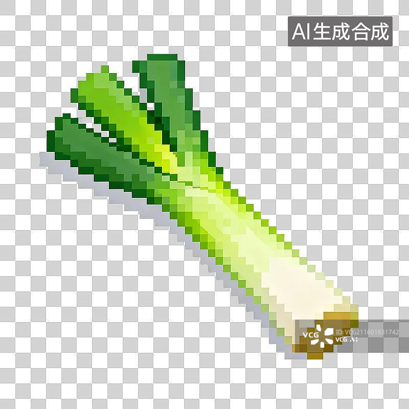 【AI数字艺术】新鲜的葱背景图片素材