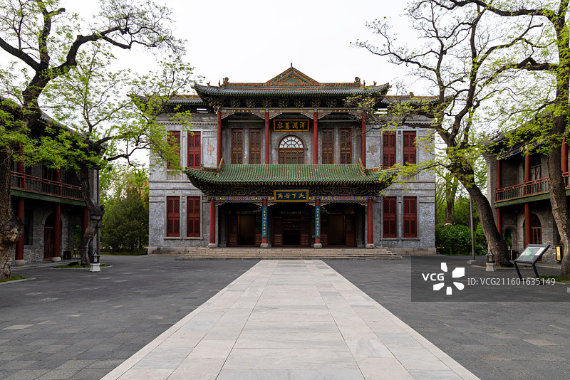 山西督军府晋商博物馆近代建筑园林景观图片素材