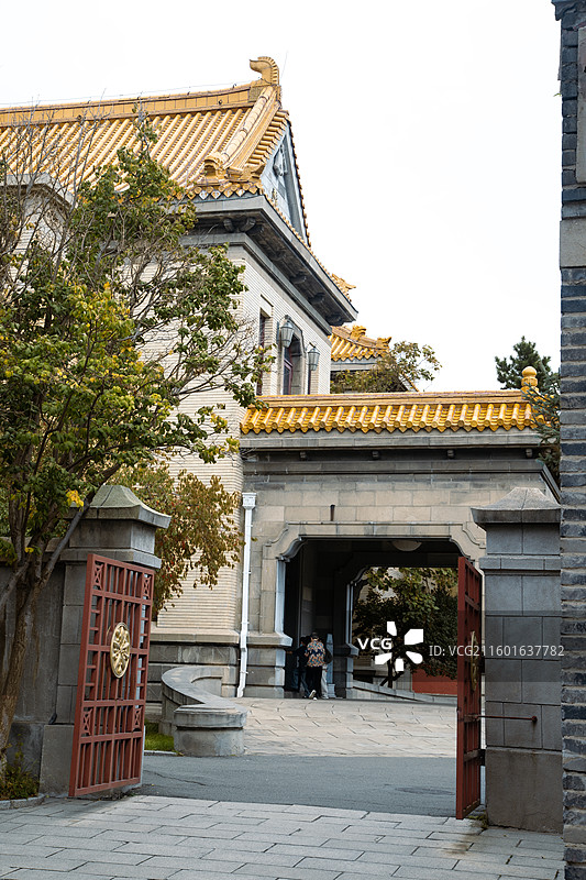 伪满皇宫一角图片素材