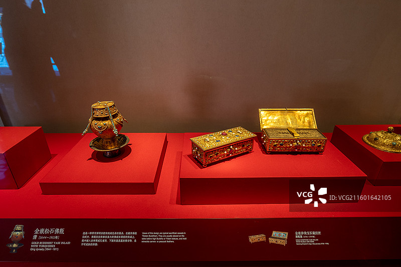 故宫珍宝馆展品图片素材