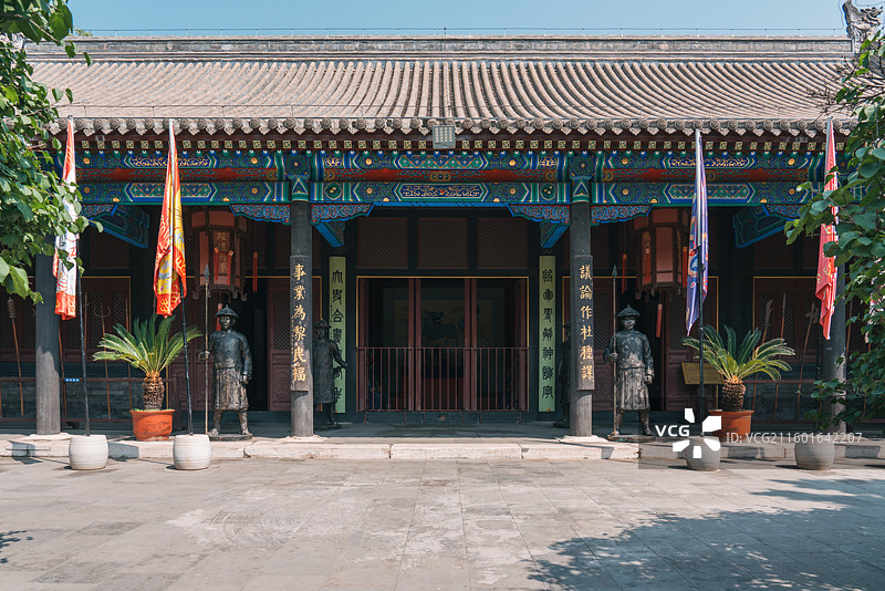 内蒙古将军衙署正堂图片素材