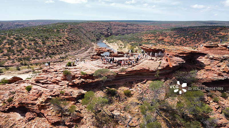 自然之窗，摄于西澳卡尔巴里图片素材