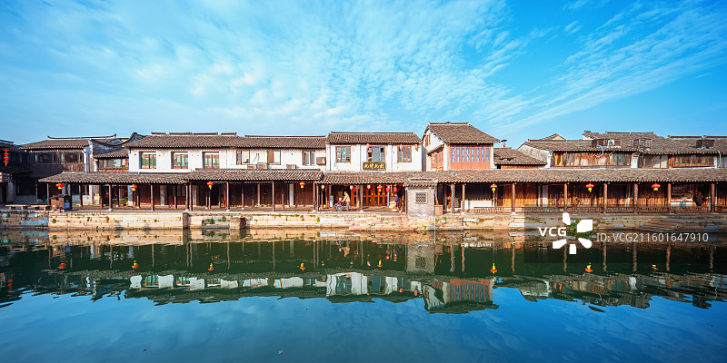 嘉兴西塘古镇图片素材