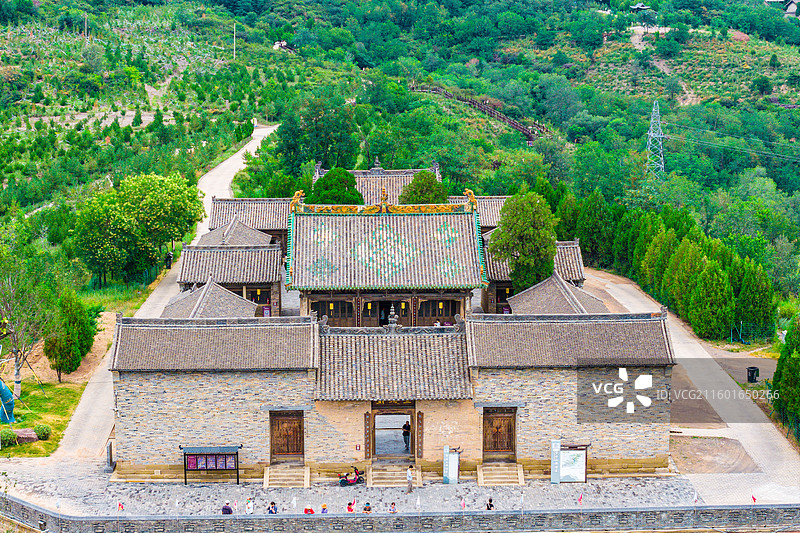 航拍长治市长子县崇庆寺图片素材