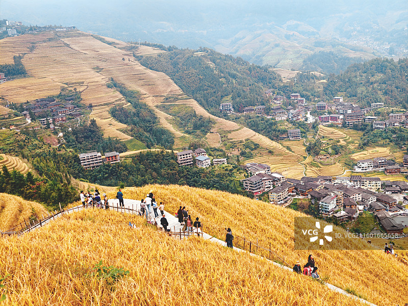 桂林龙胜龙脊梯田图片素材