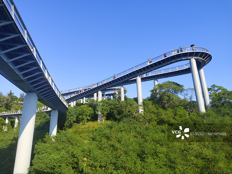 厦门健康步道图片素材