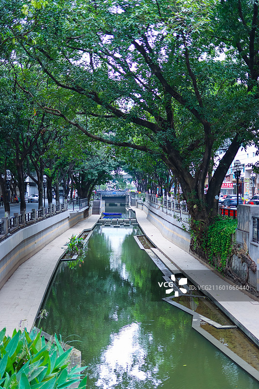 碧道掠影（广东万里碧道新河浦段）图片素材