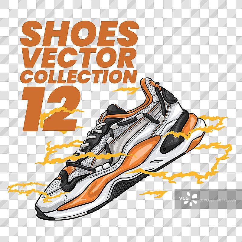 鞋子系列 鞋子设计 12图片素材