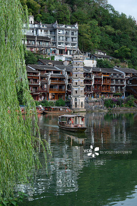 湖南，凤凰古城图片素材