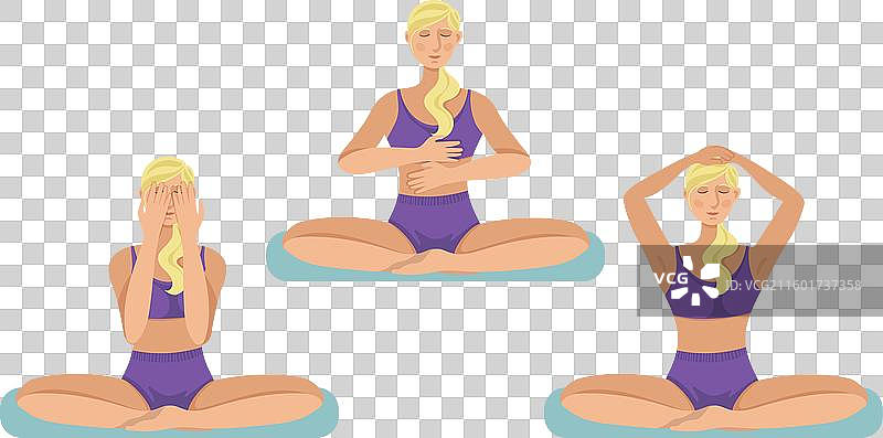 灵气疗法概念图片素材