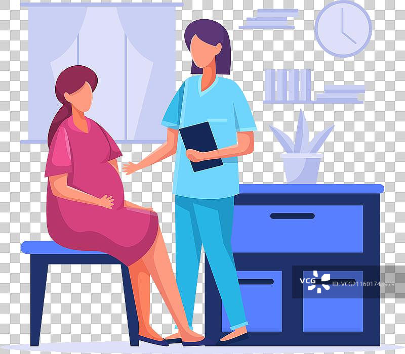 助产士的忙碌一天图片素材