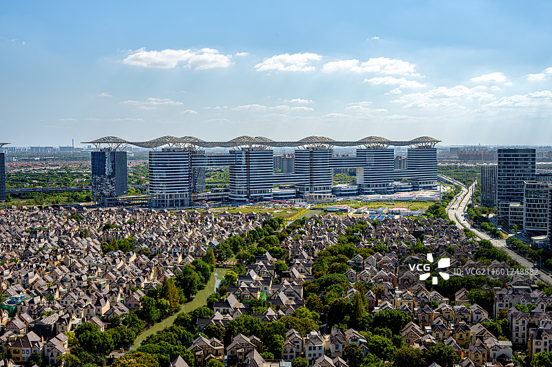 G60科创云廊二期 上海松江科技城 英郡雷丁小城 新桥镇九亭镇农村集体土地建设产业园区图片素材