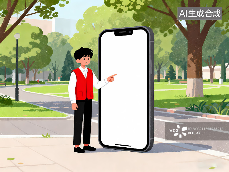 【AI数字艺术】志愿者救助社区宣传图片素材