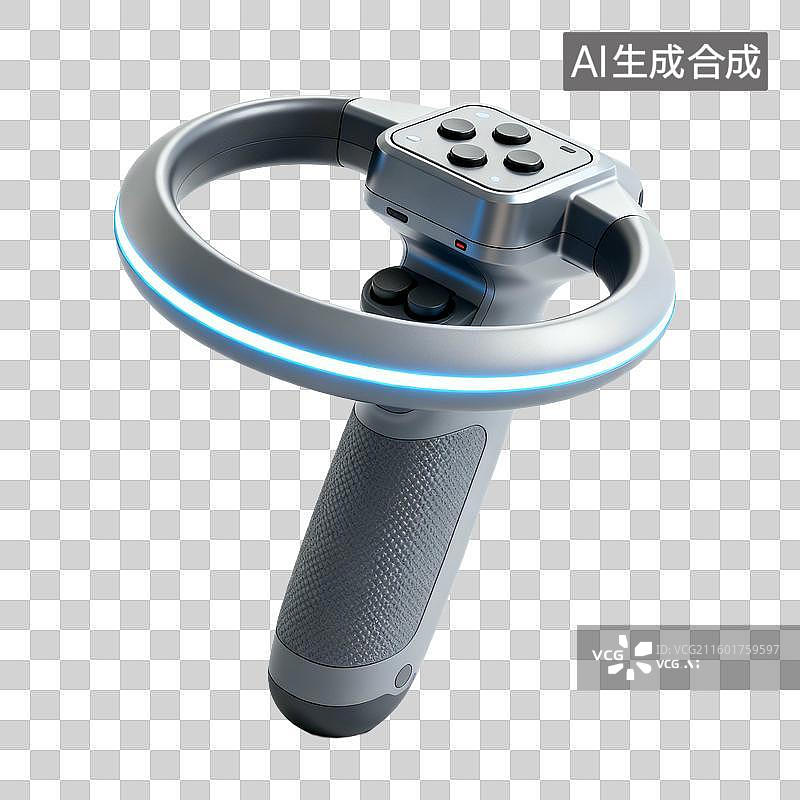 【AI数字艺术】未来感VR竞技游戏手柄图片素材