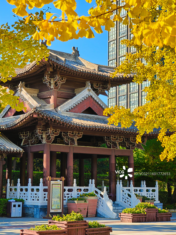 北京金中都公园宣阳桥南二环图片素材