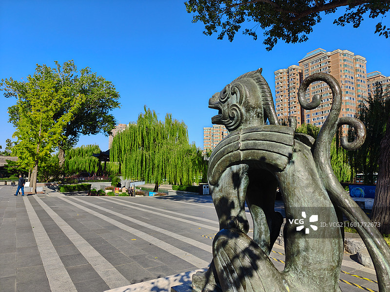 北京金中都公园宣阳桥南二环图片素材