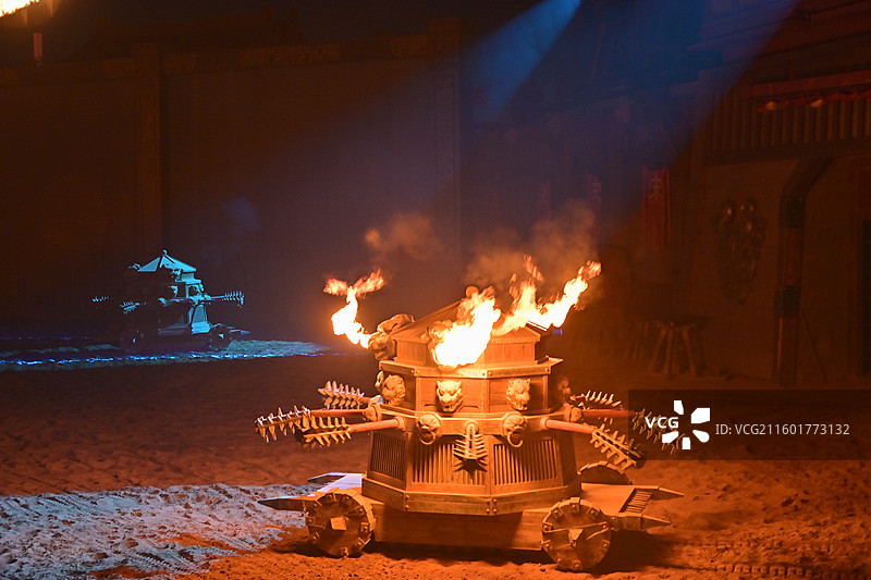 清明上河园表演图片素材