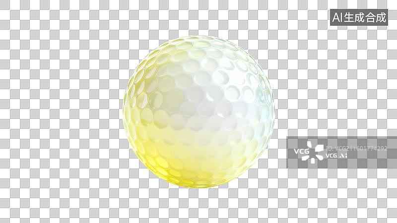 【AI数字艺术】高尔夫球特写展示纹理图片素材