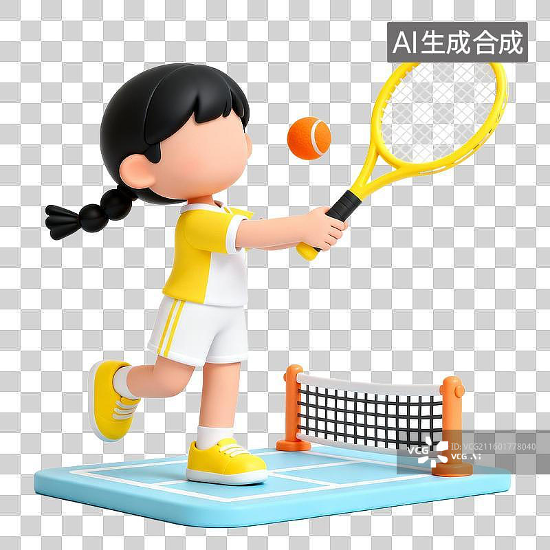 【AI数字艺术】3D拟物渲染卡通风格免抠元素图片素材