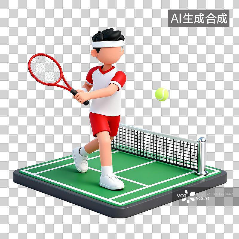 【AI数字艺术】3D拟物渲染卡通风格免抠元素图片素材