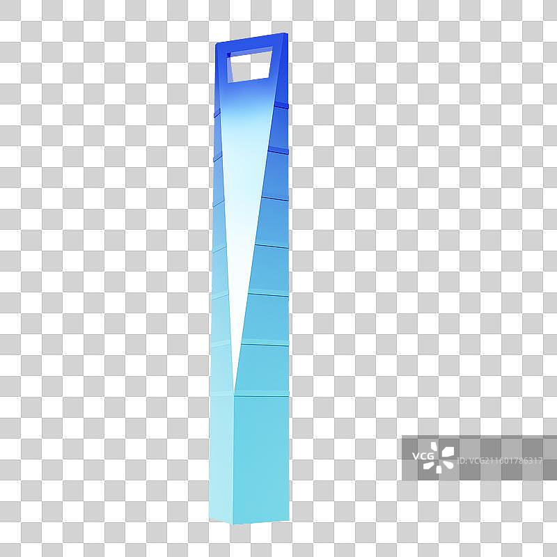 3D渲染的上海地标建筑上海环球金融中心元素图片素材