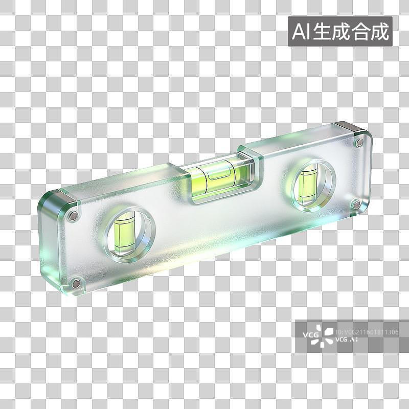 【AI数字艺术】透明水平仪图片素材