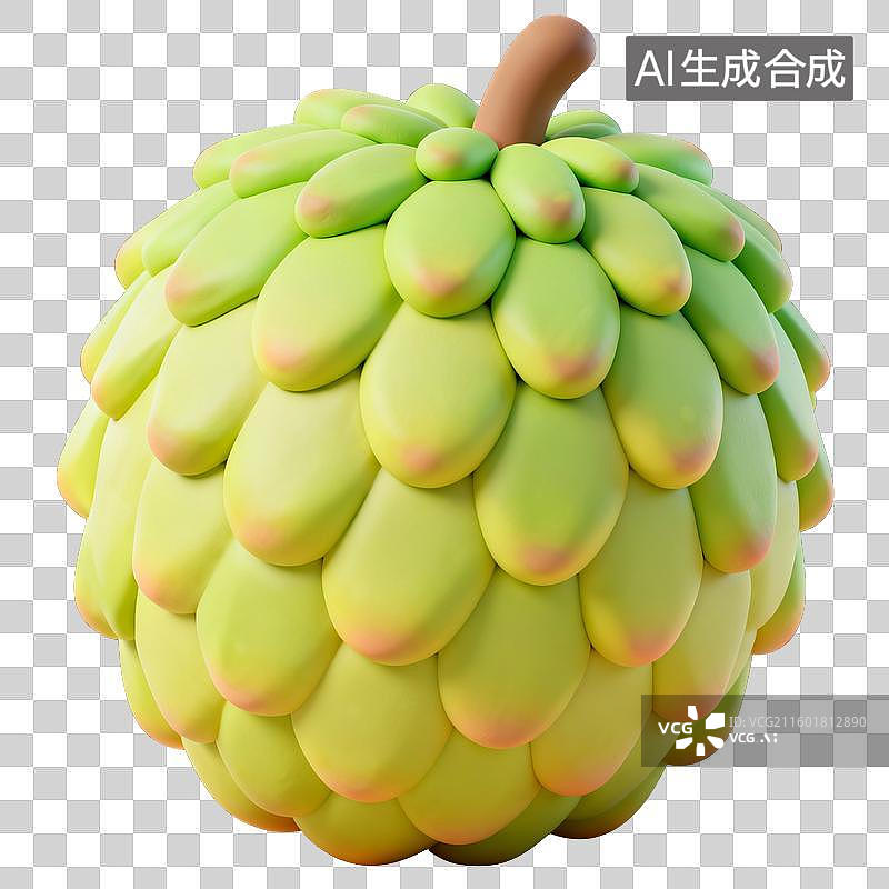 【AI数字艺术】菠萝蜜背景图片素材
