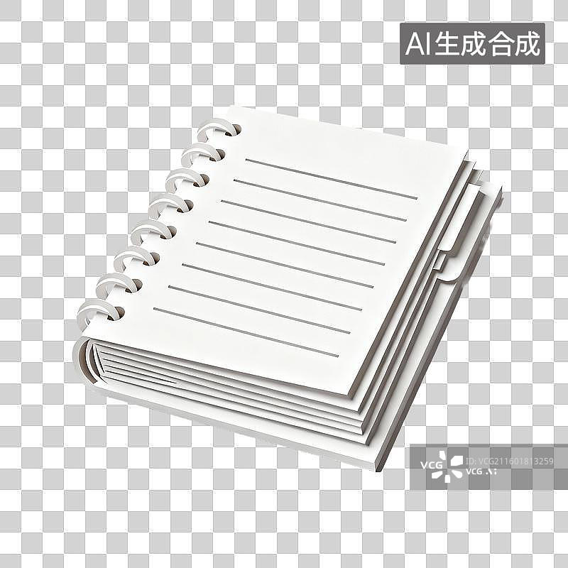 【AI数字艺术】螺旋装订笔记本图片素材