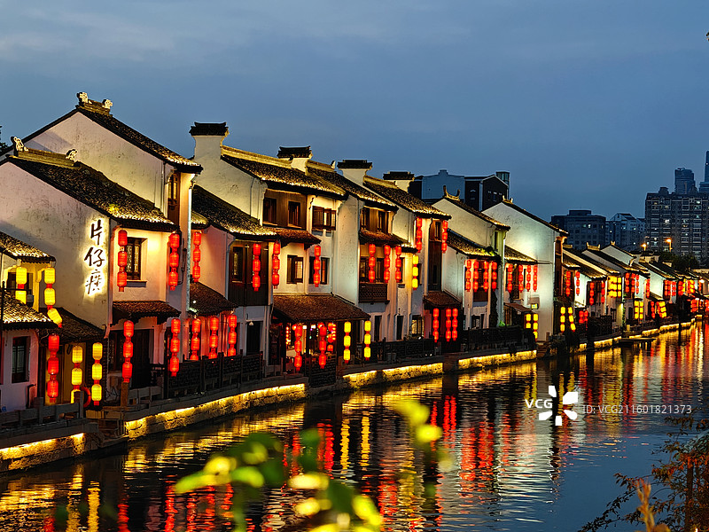 运河人家图片素材