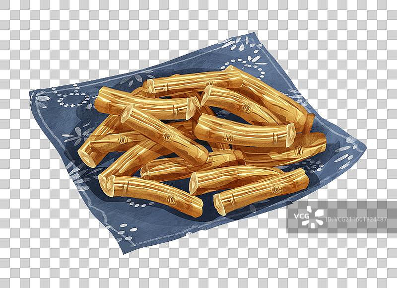 党参中药材药材插画元素图片素材