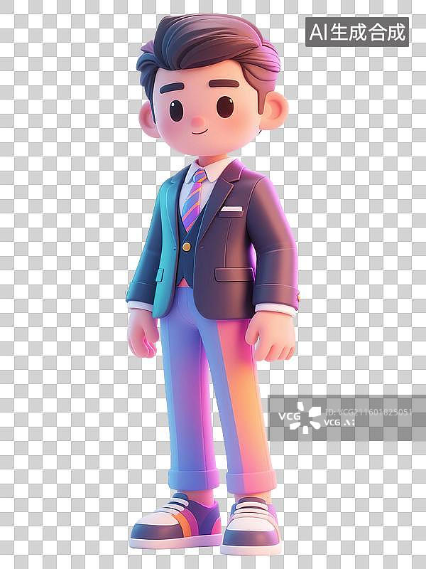 【AI数字艺术】mbti理论职业心理性格测试ESFJ执政官16种人格类型守护者SJ型外向感觉情感判断3D角色形象模型图片素材