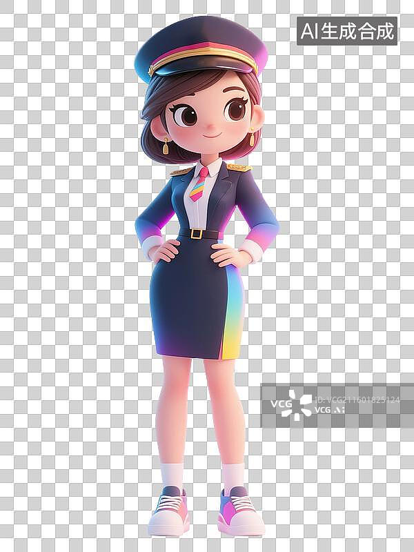 【AI数字艺术】mbti理论职业心理性格测试ESFJ执政官16种人格类型守护者SJ型外向感觉情感判断3D角色形象模型图片素材