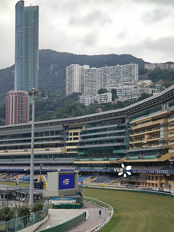 香港岛跑马地-赛马文化图片素材