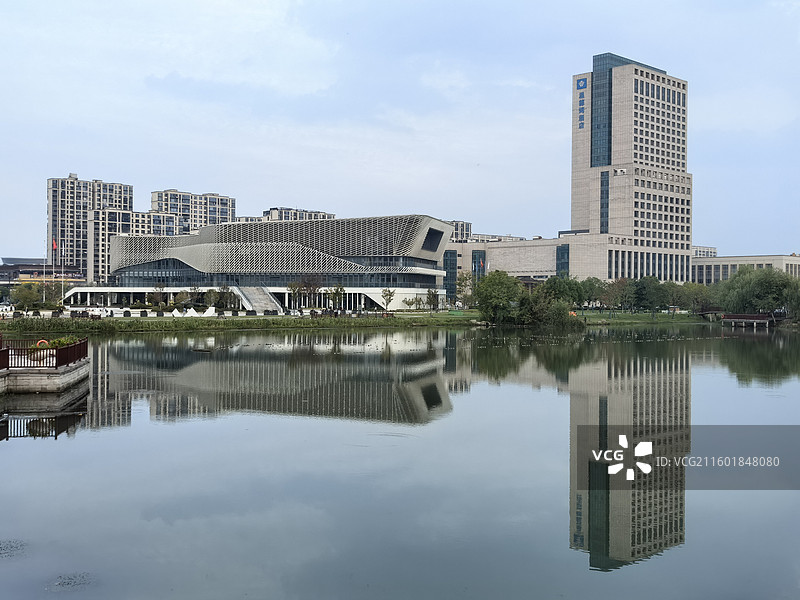 诸暨城西五泄江公园图片素材