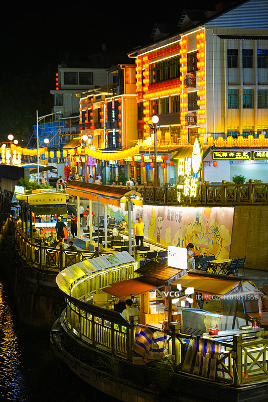 福建省龙岩市新罗区，恋城1908文创街区图片素材