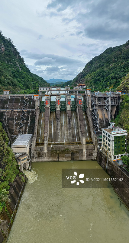 广东省梅州市蕉岭县，长潭电站图片素材