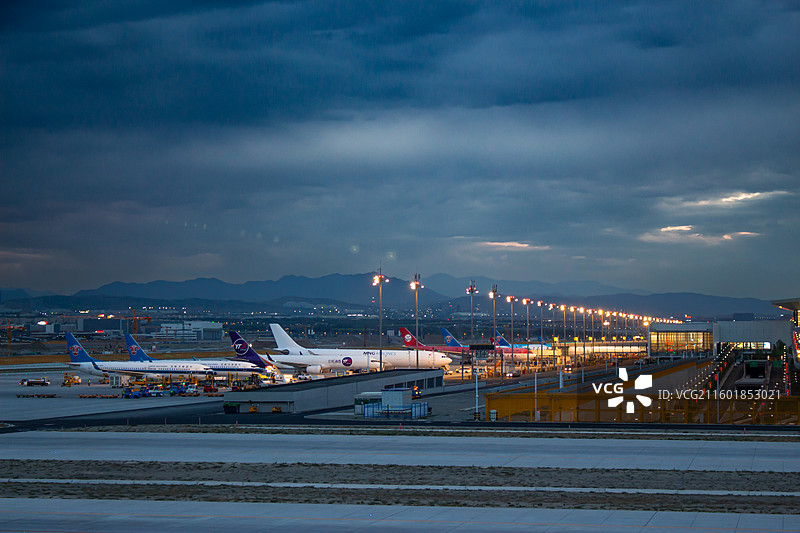 乌鲁木齐天山国际机场图片素材
